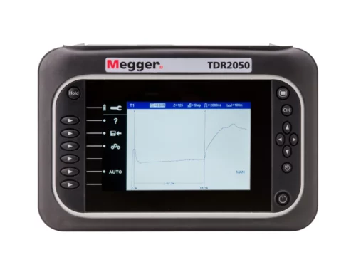 Megger TDR2050 - Two-Channel Cable Fault Locator for Power Applications