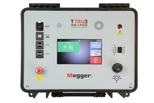 Megger TTRU3 - True Three-Phase Transformer Turns Ratiometer