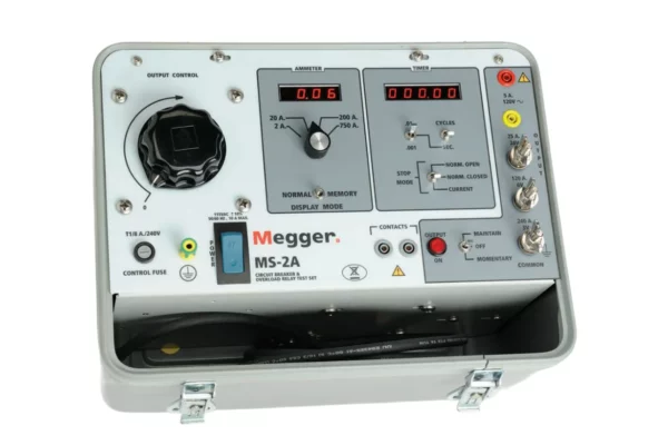 Megger MS-2A - Circuit Breaker and Overcurrent Relay Test Set