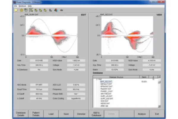 Megger ICMexpert - Database Software for Managing PD Patterns